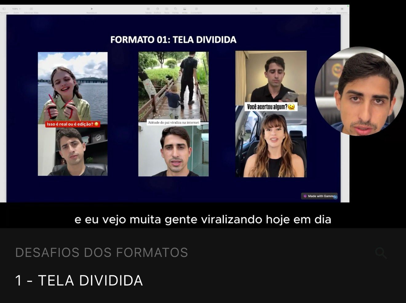 Capa do módulo Desafio dos Formatos